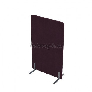 011.МПО.8014 Акустическая мобильная перегородка на стационарных опорах 800*450*1400 рис1