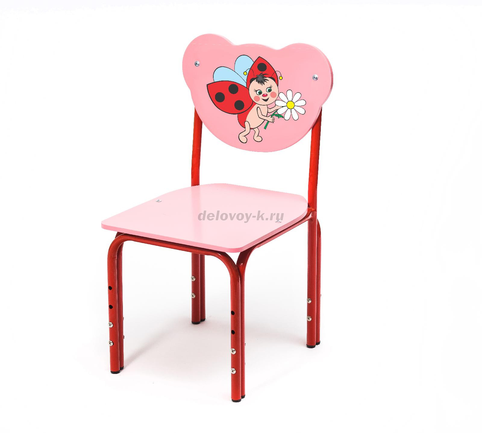 Стул детский регулируемый "Кузя" Божья Коровка (0-1)  фото 1