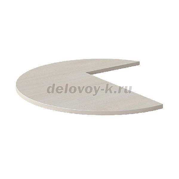 Брифинг-приставка с вырезом левая 980х850х22 ПР-69/Л рис1