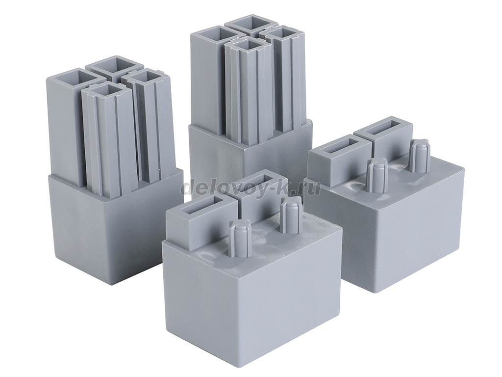 Комплект пластиковых опор ML 4 шт. (40x44x32)*4 фото 1