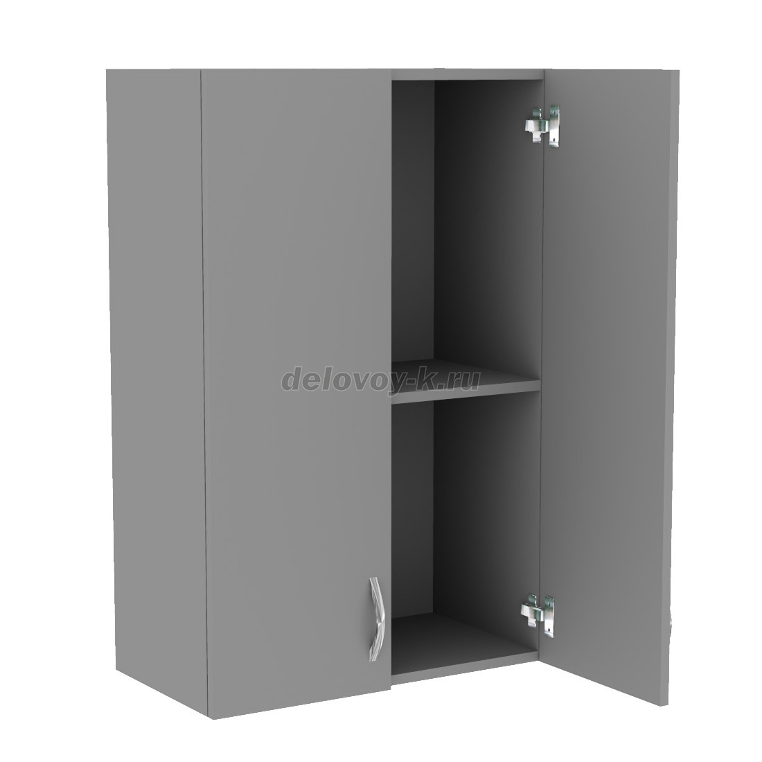 Шкаф навесной с двумя распашными дверями (1 полка) 920 650*320*920 фото 2