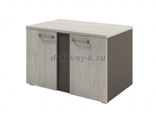 D-280 Тумба для оргтехники широкая. 2 отсека со съемными полками. рис2