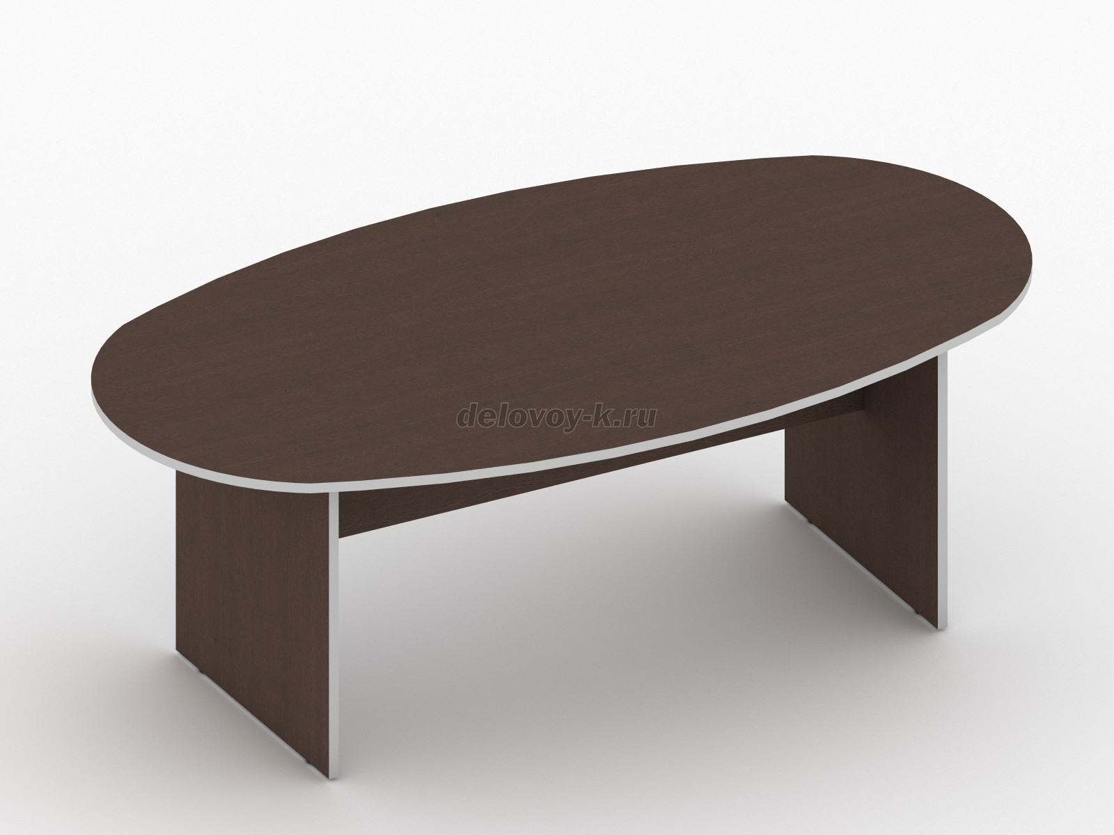 Стол для заседаний овальный 2000х1100х750 ПР-13.02 фото