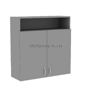 Шкаф навесной с двумя распашными дверями и нишей 920 900*320*920 рис1