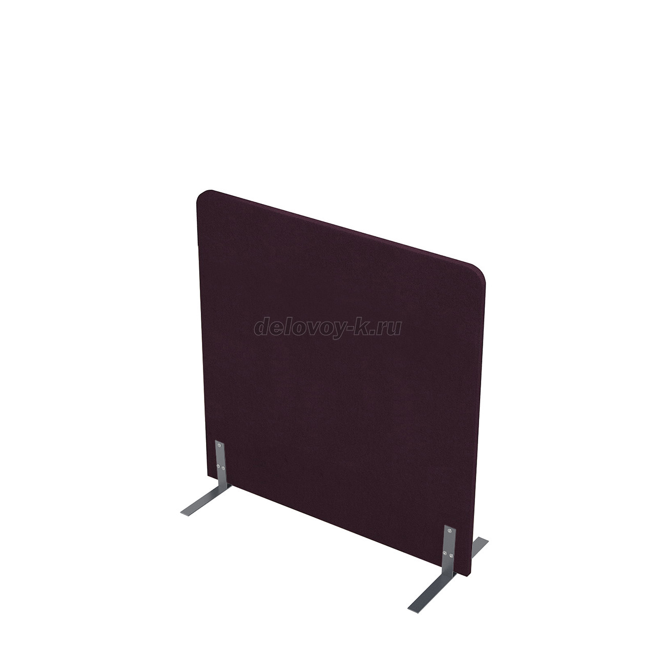 011.МПО.1011 Акустическая мобильная перегородка на стационарных опорах 1000*450*1100 фото