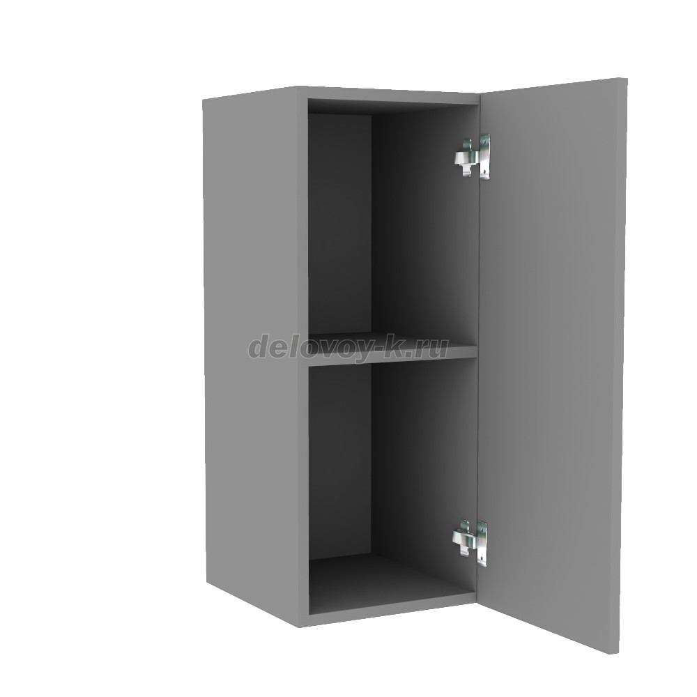 Шкаф навесной с одной распашной дверью (одна полка) широкий 450*320*920 фото 2