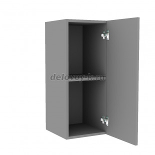 Шкаф навесной с одной распашной дверью (одна полка) широкий 450*320*920 рис2