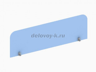 Экран для стола крепление в комплекте 1400х16х450 ПР-77 рис1