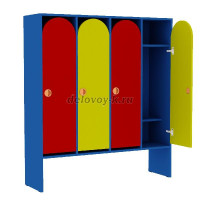 Шкаф для одежды четырехсекионный ШДО-04 рис1