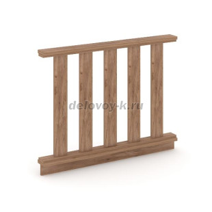 Барьер для зала суда KD.BZ-11 1100*100*1000 рис1