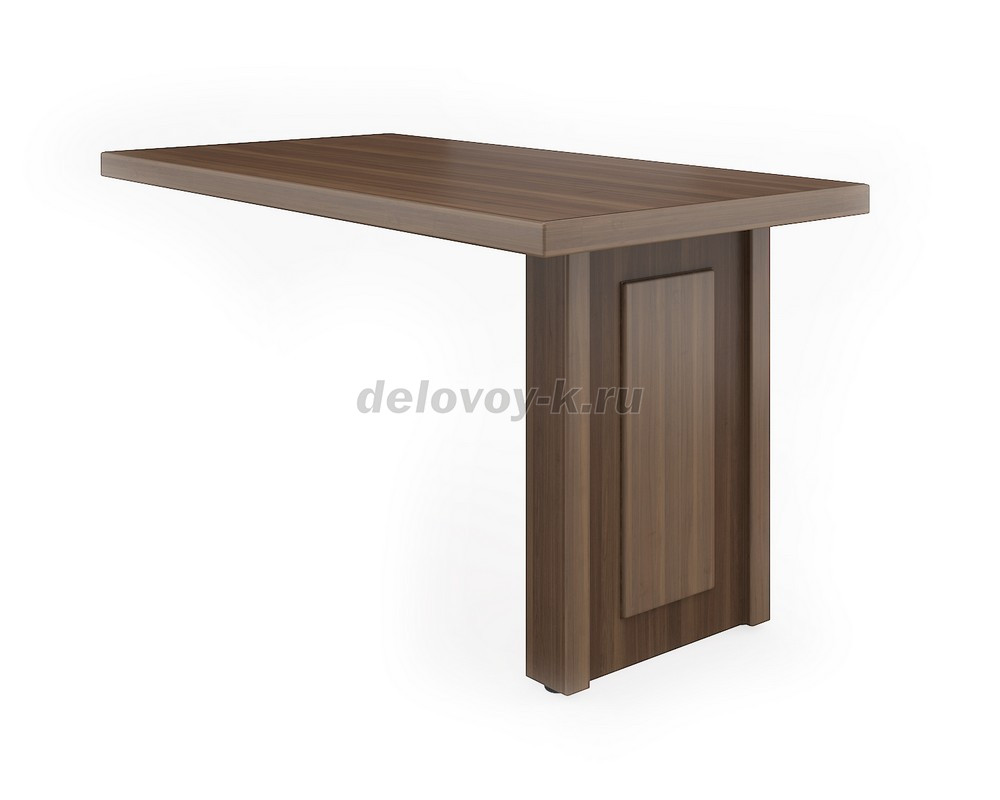 МЛ-1.14  Брифинг-приставка к столу руководителя Милан люкс 1400*750*760мм фото