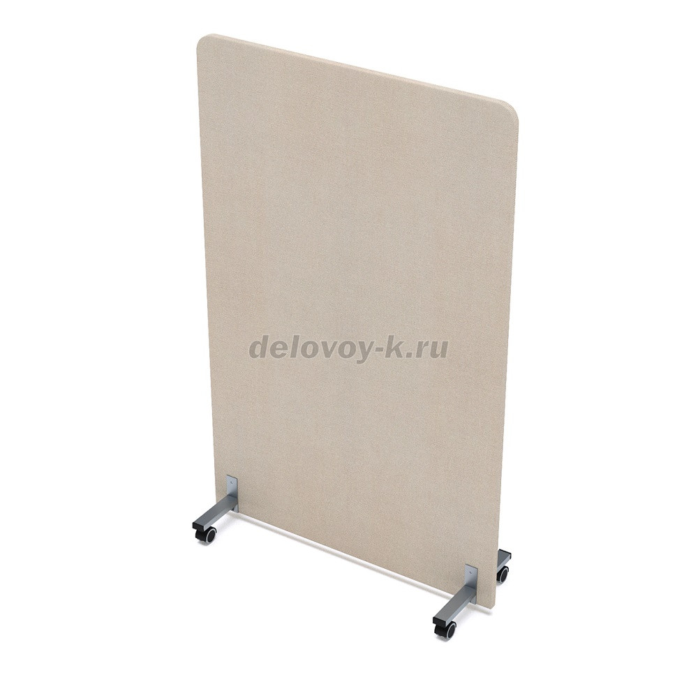 011.МП.1016 Акустическая мобильная перегородка на колесных опорах 1000*377*1600 фото