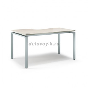 Стол письменный эргономичный на металлокаркасе V-1.5.1М_L 1400*700*750мм рис1