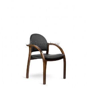 Стул Джуно дерево, экокожа рис1