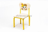 Стул детский регулируемый  Кузя  (00-1) ВЖ Буратино рис1