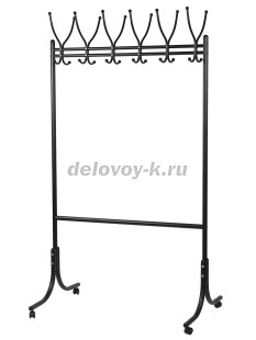 Вешалка напольная на колесах М 11 рис3