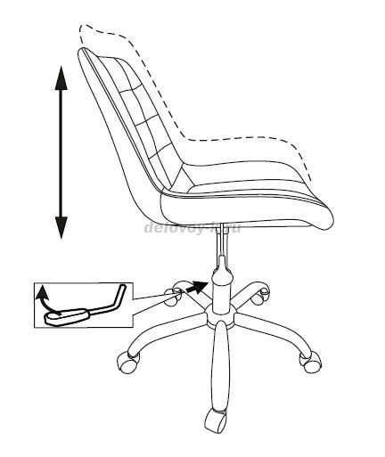 Кресло Бюрократ CH-350SL рис2