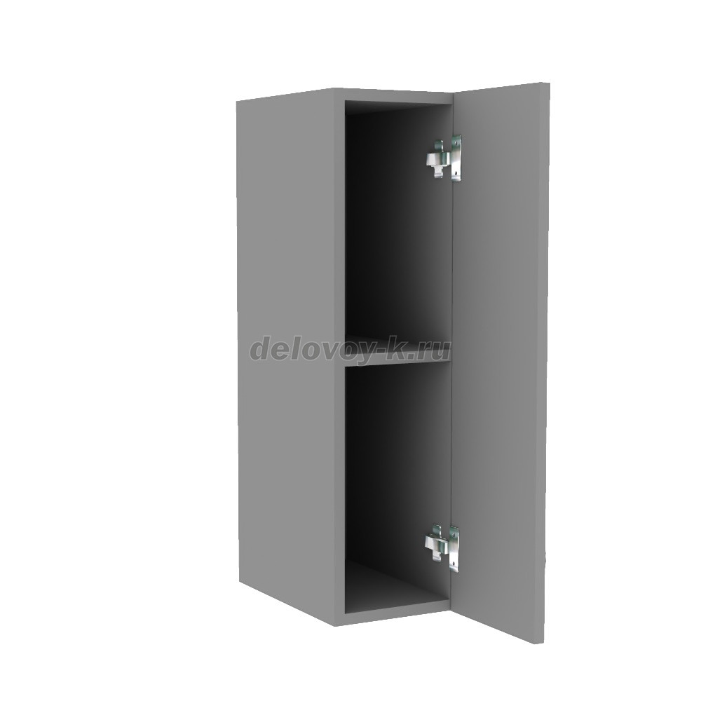 Шкаф навесной с одной распашной дверью (одна полка) узкий 200*320*920 фото 2