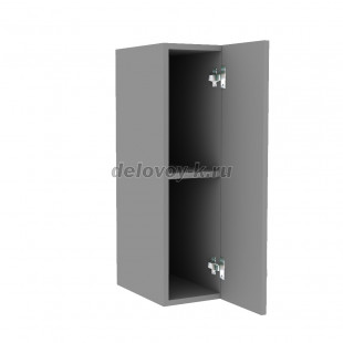 Шкаф навесной с одной распашной дверью (одна полка) узкий 200*320*920 рис2