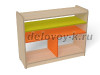 Модуль 2, стеллаж, 930*340*710 (желтый (ая), Вариант 13)