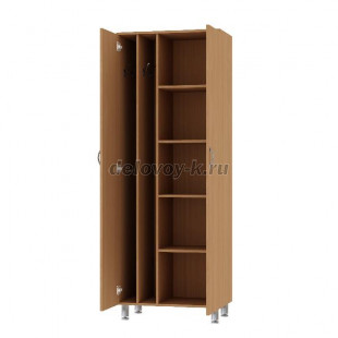 Шкаф для персонала и инвентаря ШИ-01 700*450*1900 рис1