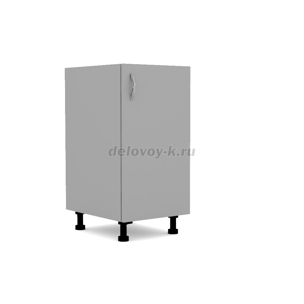 Тумба кухонная с одной распашной дверью 400*500*720 фото 1