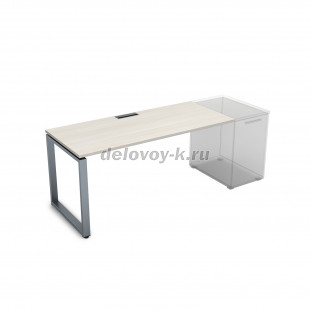 СДТ-О.978 Стол рабочий прямолинейный приставной (1200*700*750) рис3