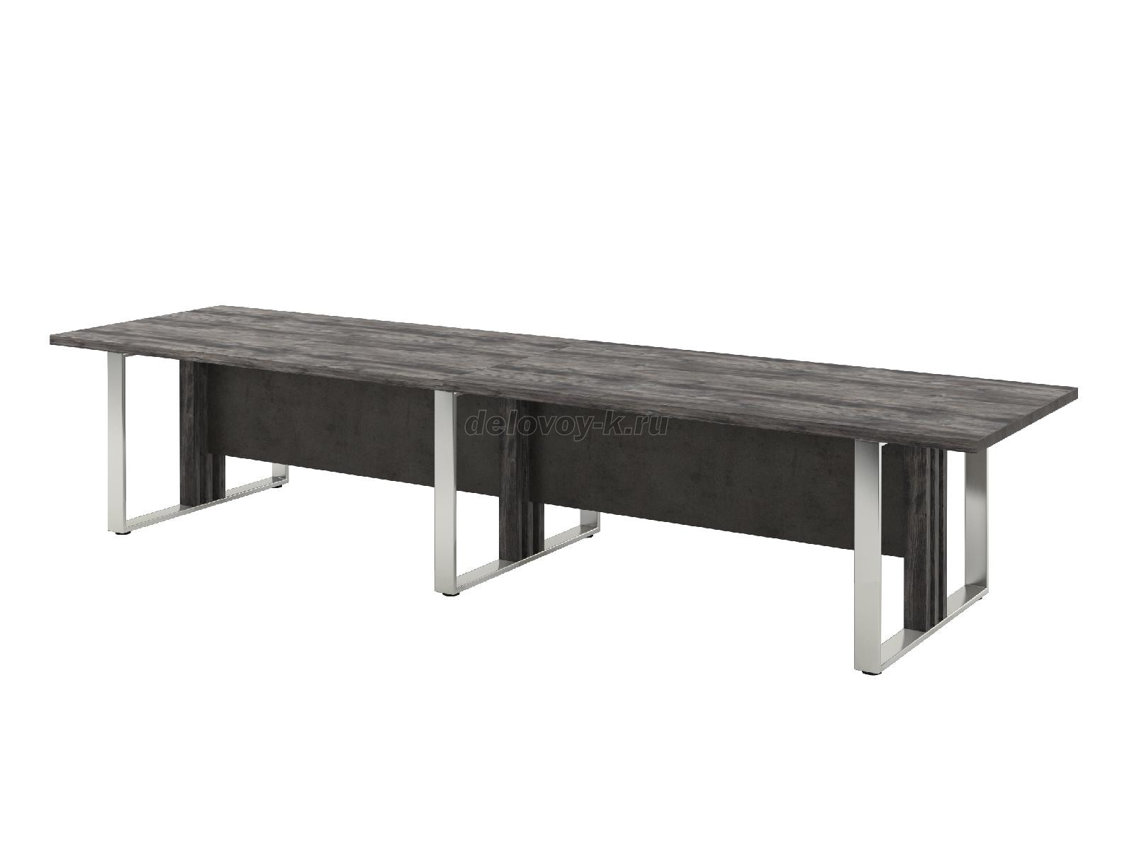 Z-104 Стол для переговоров на металлических опорах на 10 человек фото