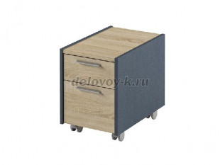 Тумба подкатная без замка I-90 Антрацит рис1