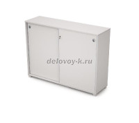 6ШКЗ.019 Шкаф-купе с замком (1637-400-1205) Белый рис1