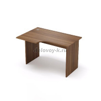 2С.041 Стол криволинейн.лев. (1200*800*750)|шамони темный рис1