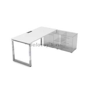 НСТП-О.975 Стол рабочий, прямолинейный три опоры, правый (1800*700*750) рис4