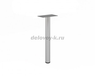 Опора металлическая серая для приставок и брифингов opora met gr 710*60  рис1