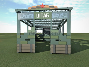 Детская площадка ШТАБ серия Гвардеец рис5