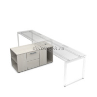 9Т.040 Тумба двухсторонняя (1300-600-620) ivory рис2