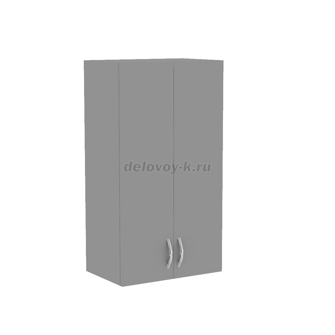 Шкаф навесной с двумя распашными дверями (2 полки) 920 500*320*920 фото 2