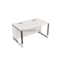 16СП.184 Стол прямой (1400-800-750)_Ivory_Металл глянец рис3