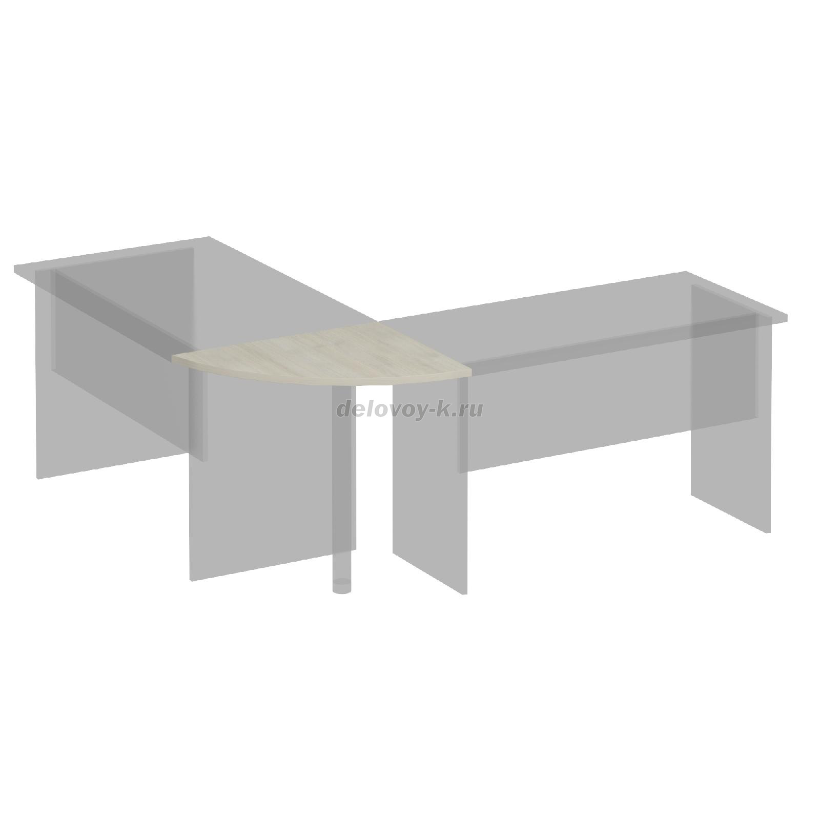 К.204 Угловой сегмент 600*25*750 фото