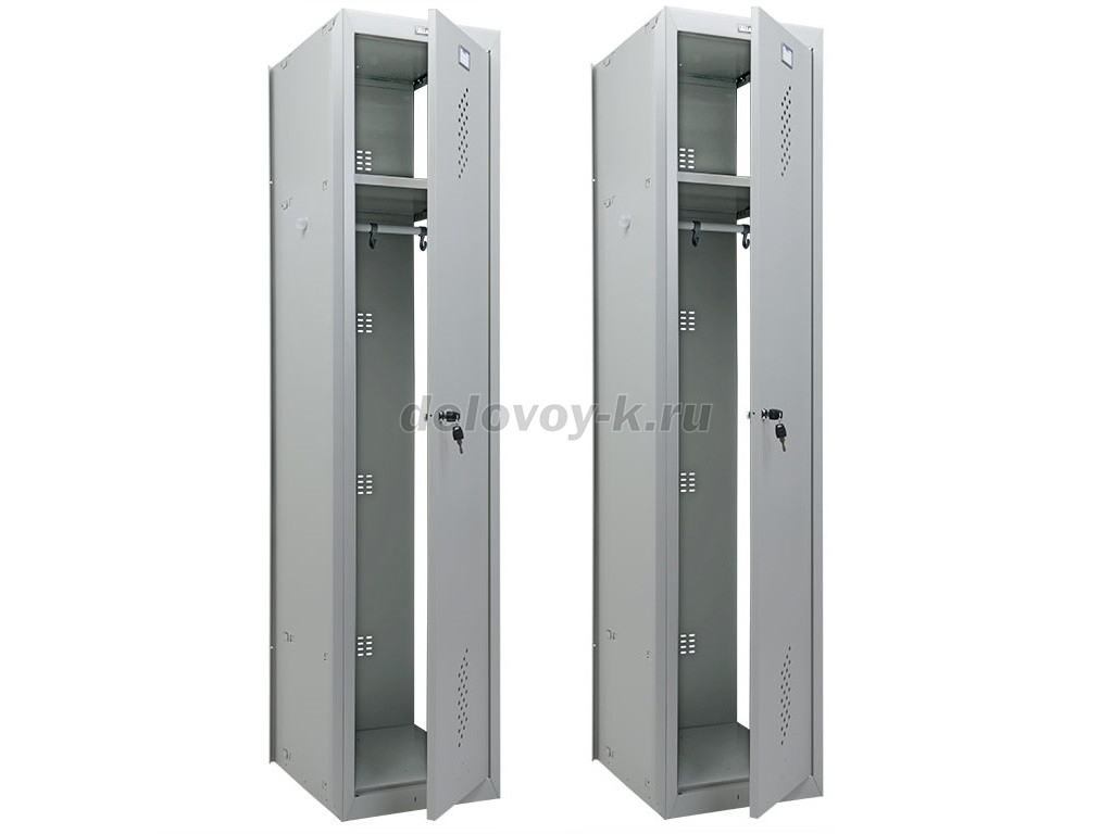 Шкаф для раздевалок усиленный ML-01-40 доп модуль (2шт) фото 1