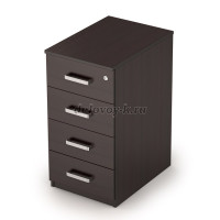 6ТЗ.002 Тумба приставная с замком (394-550-750) Венге рис3