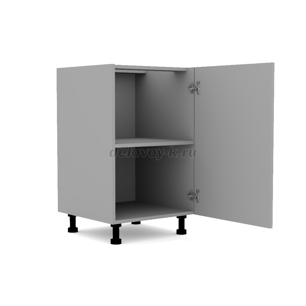 Тумба кухонная с одной распашной дверью 500*500*720 фото 2