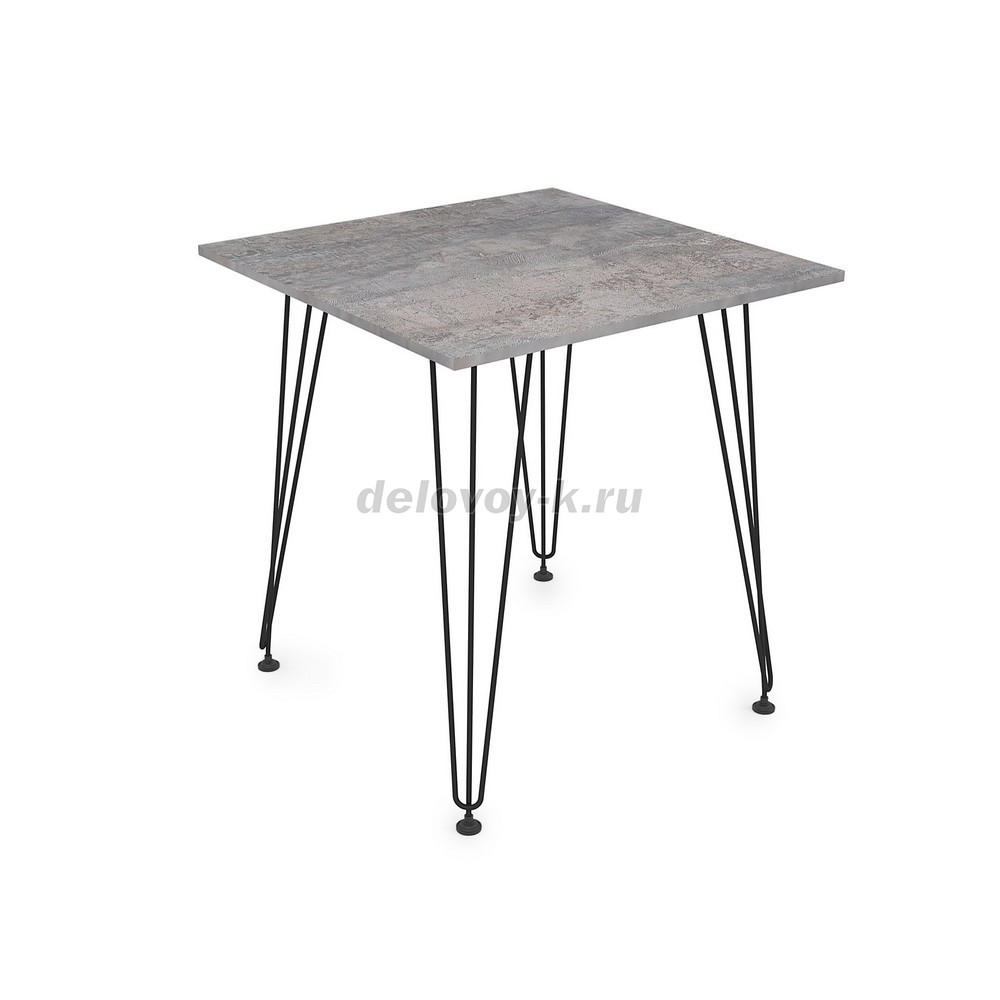 21ЭЛЕГАНТ.007 Стол обеденный квадратный ЭЛЕГАНТ (700*700*731) фото