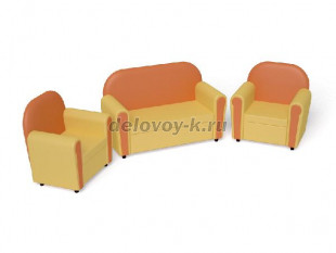 Малютка комплект мягкой мебели  ММ-009 рис1
