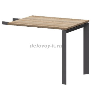 Бриф-приставка на металлокаркасе НТМПБ.П-709  900*730*750мм рис1