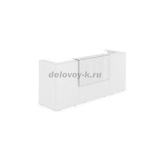 1КР-КЛ.201 Комплект Ресепшн с фартуком HPL 2654*749*1149 без подсветки рис5