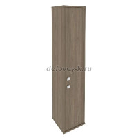 Шкаф высокий узкий левый (1 низкая дверь ЛДСП, 1 средняя дверь ЛДСП) Л.СУ-1.3 Л рис1