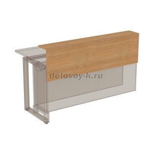 16НПК.014.2 Надставка президиум для стола переговоров (1400*200*400) рис2