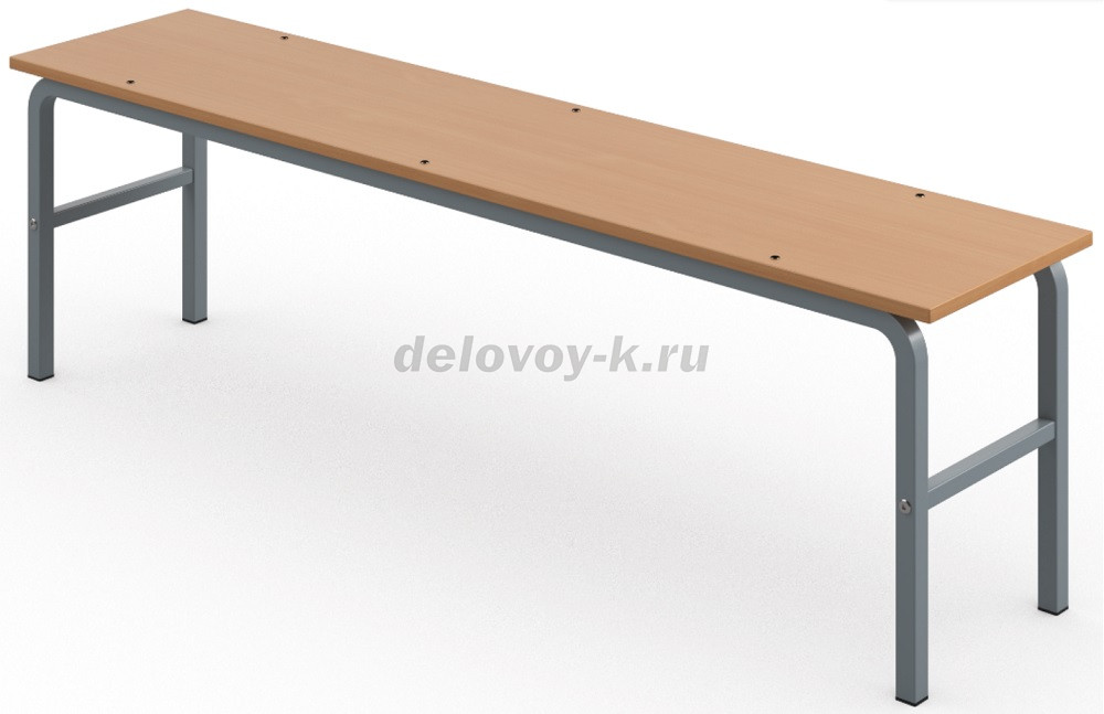 Банкетка 3-местная жесткая разборная 1450*320*420 фото