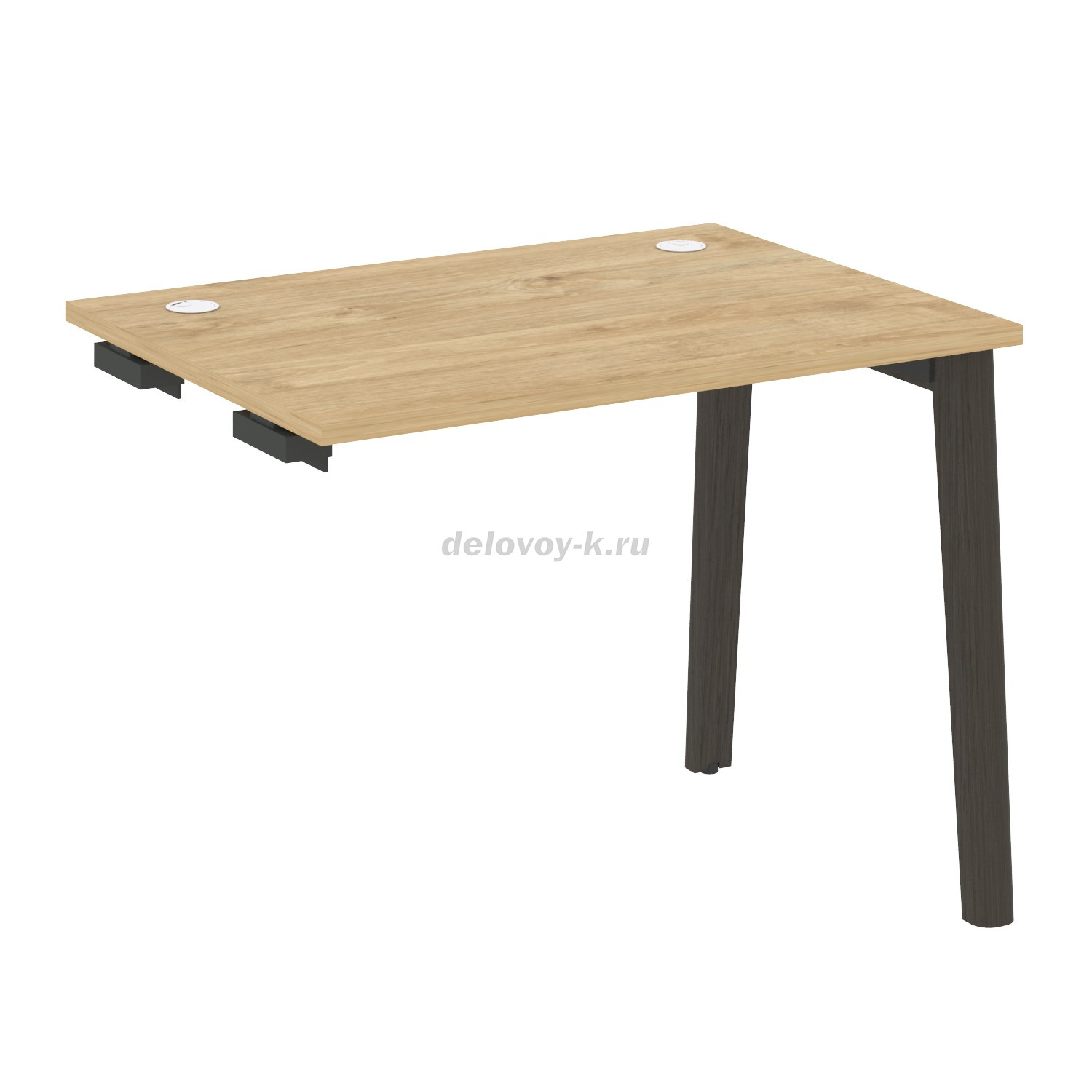 Стол-приставка к опорным элементам, опоры - массив дерева 980*720*750  OW.SPR-1.7 фото