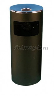 Урна с пепельницей крышка хром 250Н рис2